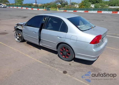 2004 Honda Civic Ex из США, поврежденный, VIN JHMES26794S000992